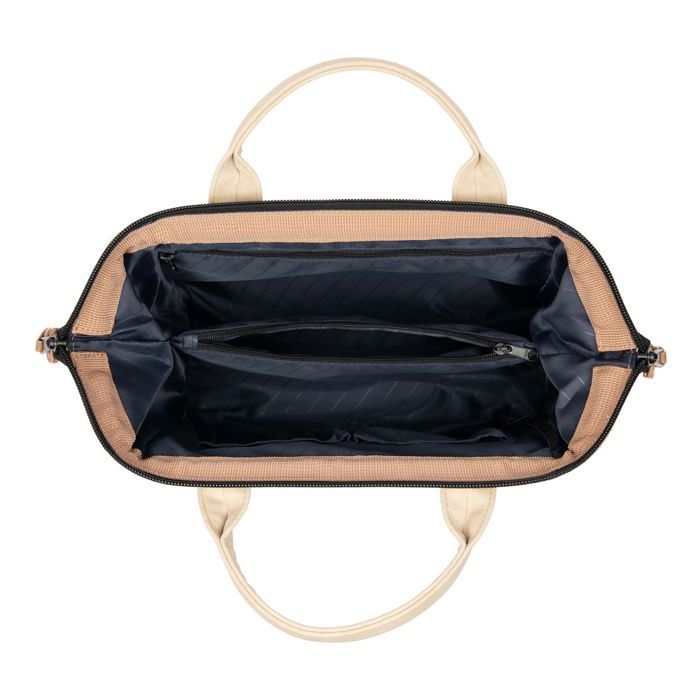 Sac à main - CABAIA - Adventurer Nubuck Crossbody S - Beige (Andenne) - 2L - Sangle amovible réglable