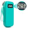 Insulin Cooler Travel Case With Thermometer Waterproof Insulated Storage Bag For Diabetic Medication Outdoor Use