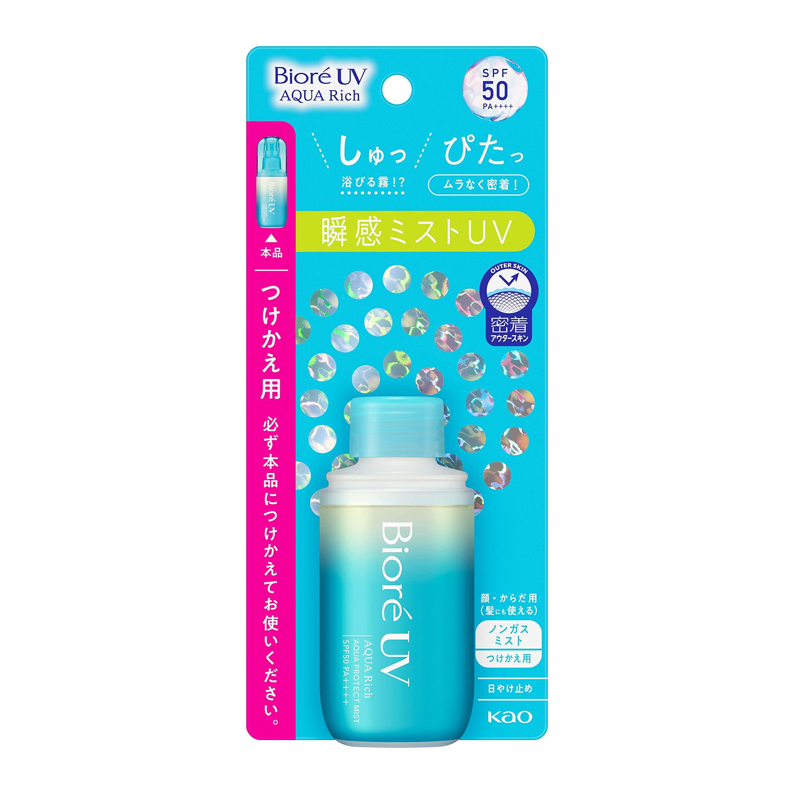 

Biore UV Aqua Rich 50 SPF Aqua Protect Mist Replacement Mist