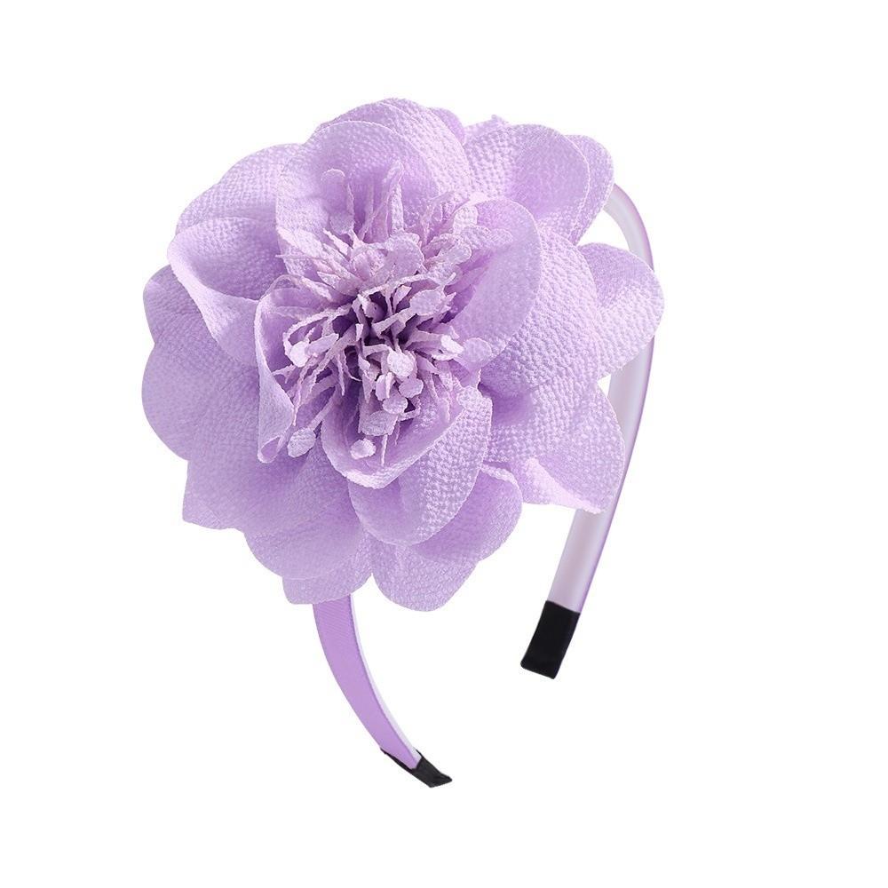 Multi-Layers Big Flower Headband Grosgrain Ribbon Girl Hair Hoop Headwear  Hair Accessories