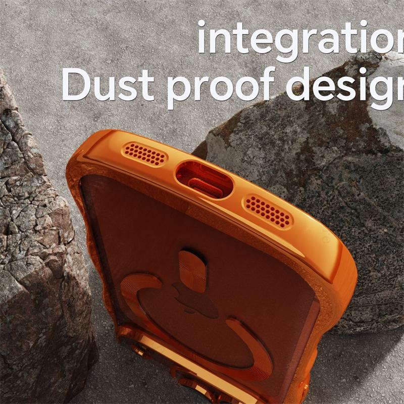 Wave Clear Magnetic Shockproof Plating Case For iPhone 17 16 Pro Max For Magsafe Lens Protector Cover For Apple 17 Air 15 16 Pro