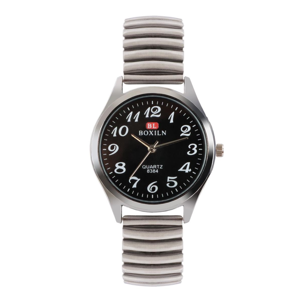 

Унисекс Универсальные Белые Эластичные Кварцевые Наручные Часы для Пар