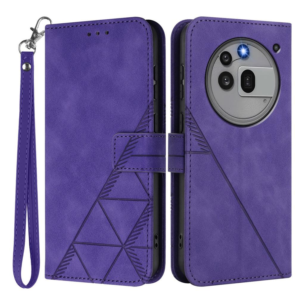 For Nothing Phone (3a) Pro Leather Case with Hand Strap Wallet Stand Phone Cover