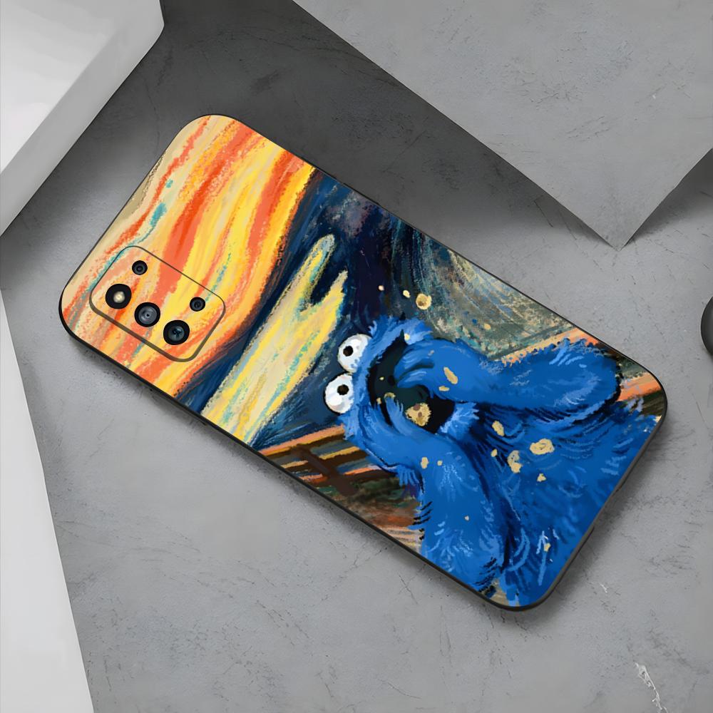 

Funny C-Cookie M-Monster Phone Case For Samsung S26 S25 Edge S24 S23 S22 S21 S20 Ultra Plus Fe Galaxy Silicon Cover Galaxy S25