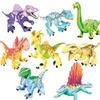 Dinosaurs World Dinosaurs Model Diy Bricks Toys Building Blocks Assemble Educational Toys For Kids Xmas Gifts