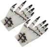 Adult Funny Halloween Gloves Party Scary Ghost Gloves Holiday Props  for Women Men