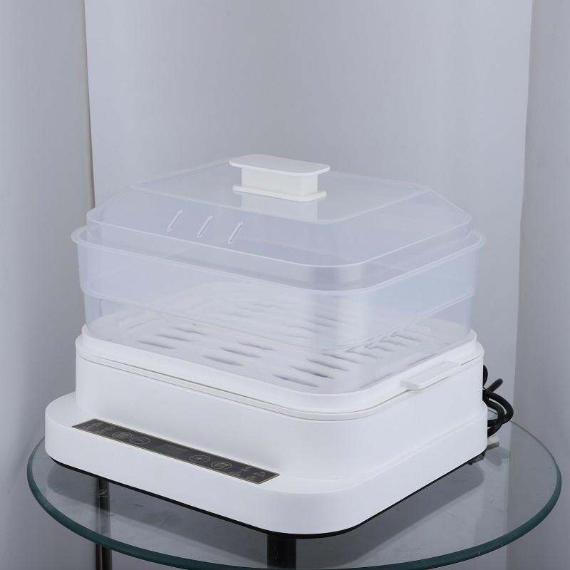 

800 Вт Многофункциональная электрическая пароварка для дома, интеллектуальная пароварка большой вместимости, кухонный инструмент для приготовления пищи