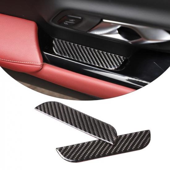 Soft Real Carbon Fiber Car Interior Kit Cover Trim For Toyota Supra A90 19-22