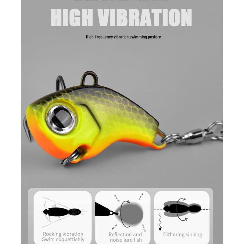 Long Cast Doudou VIB Spinnerbait Little Cyclone Artificial Fishing Lure Set for Freshwater and Saltwater.