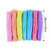 100/300/400Pcs Flexible Wire Pipe Cleaners Bendable Plush Sticks  for Artificial Flower Making
