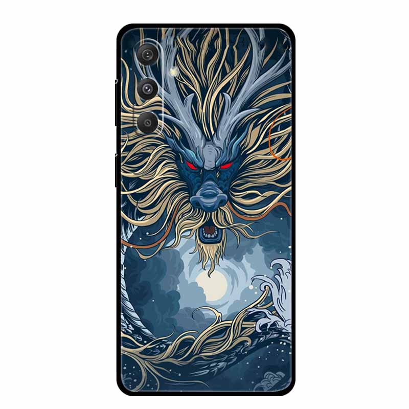 For Samsung Galaxy S24 Plus Ultra Phone Case Cover Silicone Soft Back Case for Samsung Galaxy S 24 5G Funda Dinosaur Lion Animal