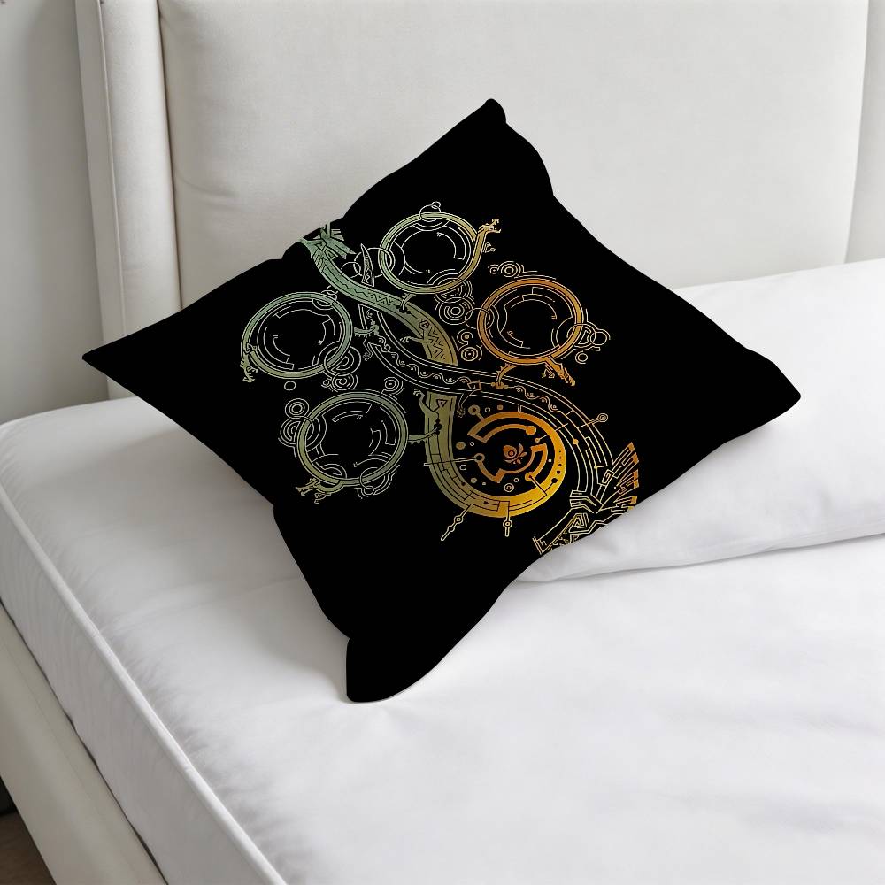 Funny MMonster HHunter Printed Pillowcase Soft Polyester Pillow Cover Home Bedding Decor Print Gift No Pillow Core