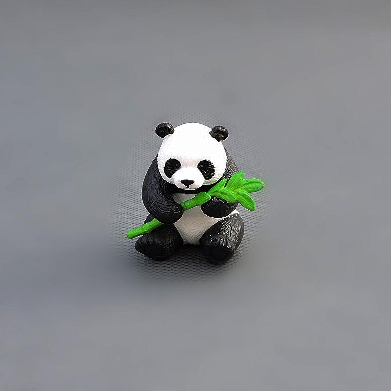 Adorable 4pcs/set Lovely Mini Panda Action Figure Collection Toys For All Ages