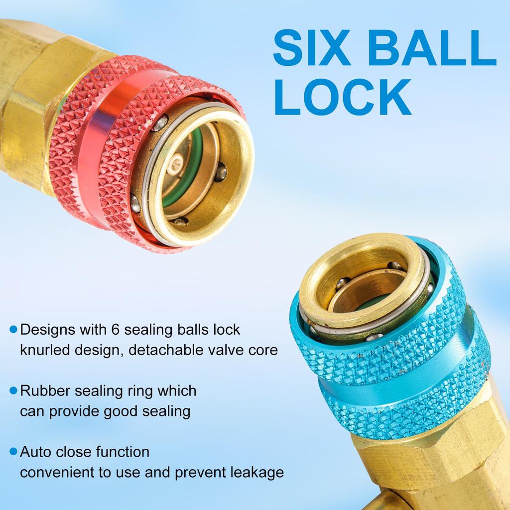 AC R134A Quick Coupler Adapter, R12 To R134A Quick Coupler,