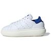 Stan Smith Platform White Royal Blue Women Sneakers Cloud-White Off-White IE0451