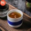 Hi Ceramic Small Tea Cup Porcelain Hotel Restaurant Coffee Cup Simple Office Water Cup Drinkware