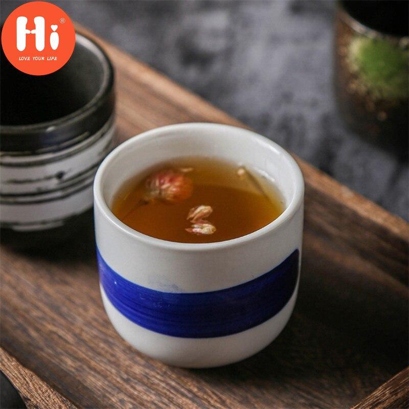 Hi Ceramic Small Tea Cup Porcelain Hotel Restaurant Coffee Cup Simple Office Water Cup Drinkware