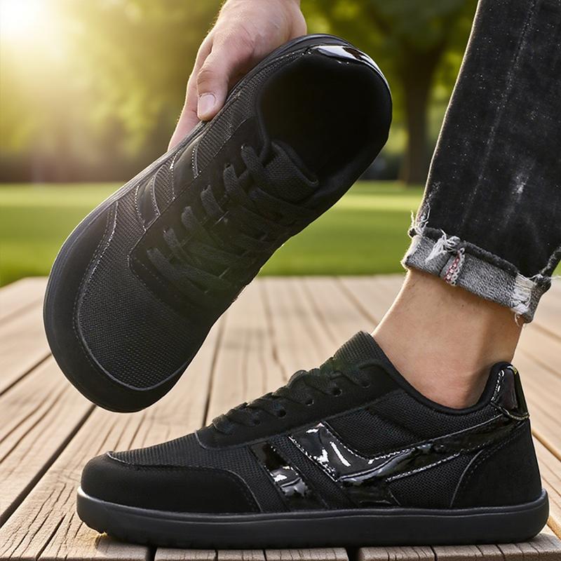 Fashion Tenis De Hombre Wide Toe Box Barefoot Shoes Minimalist Breathable Comfortable Outdoor Walking Shoe Sports Casual Blue Shoes 2025