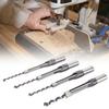 4pcs Square Hole Mortise Chisel Drill Bit Set for DIYer Enthusiasts Woodworking with HSS Construction In Multiple Sizes
