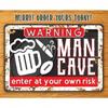 Vintage Metal Poster Wall Art, Retro Garage Decoration, Unique Home Gift