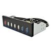 5.25 inch Desktop Front Panel 19 Pin to 2 USB 3.0+4 USB 2.0+BC1.2 Fast Charger