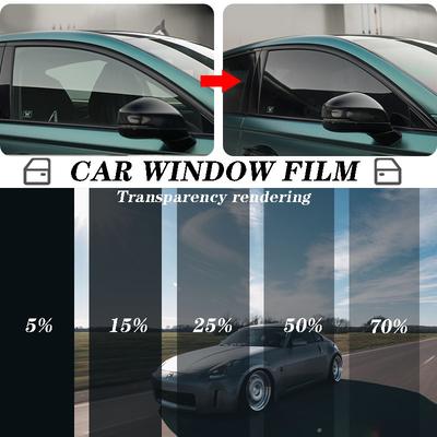 50cmx1/3m Fólie na zatmavení skel auta Auto Vinyl Anti Look Samolepka na sklo Fólie Keramická Letní Solární UV Ochrana Zrcadlové Fólie