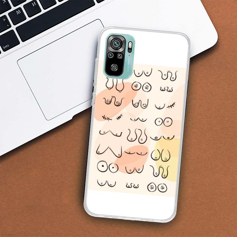 Titten Kunstdruck Handyhülle Für Xiaomi Redmi 10 10C 10A 9T 9C 9A 9 Prime 8 8A 7 7A 6 6A K20 K30 K40 Pro S2 Fundas Cover