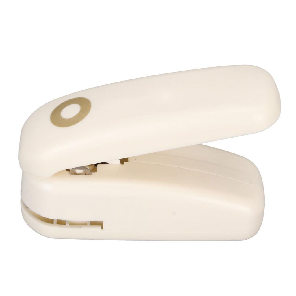 Mini Hole Puncher Folable Book Paper Annulus Punch Scrapbook Paste Lever Action Craft Punch