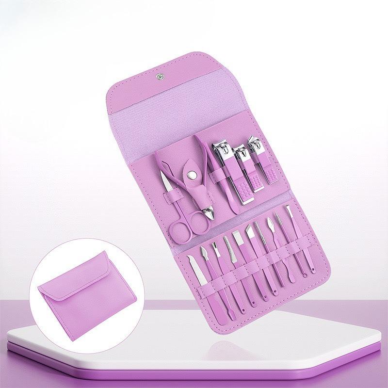 Stainless Steel Nail Care Kit Nail Tool - Perfect for Beauty Care and Travel