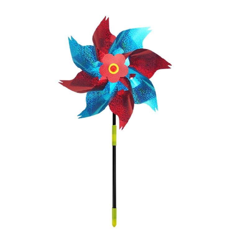 6pcs Bird Repellents Windmills Multifunction Garden Yard Party Background