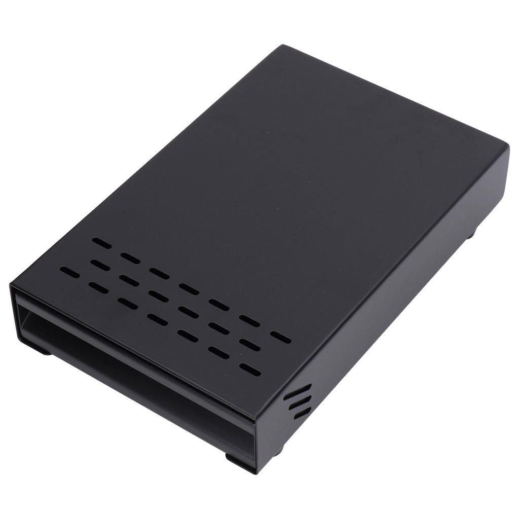 Coffee Knock Box Skuffe Rustfritt stål Tykket kafferester Pulverboks for husholdningsbutikk Svart