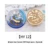 Ocean Series Wax Seal Stamp: Mermaid, Begonia, Whale