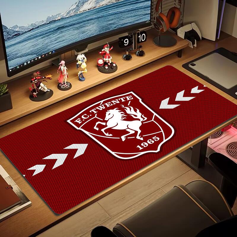 Football Club Twente Print Cushion Non-slip Laptop Tablet Big Mousepad XXL Mat Mini PC Playmat With Lock edge