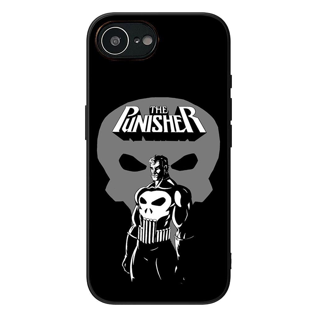 Die Marvel Punisher Schädel Hülle Handyhülle für Samsung Galaxy A56 A26 A36 A10 A20 A30 A31 A32 A50 A51 A52 A53 A33 A12 A14 Hülle