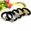 Korean Style Bold Metal Rhinestone Elastic Hair Ties and Bands Hair Accessories