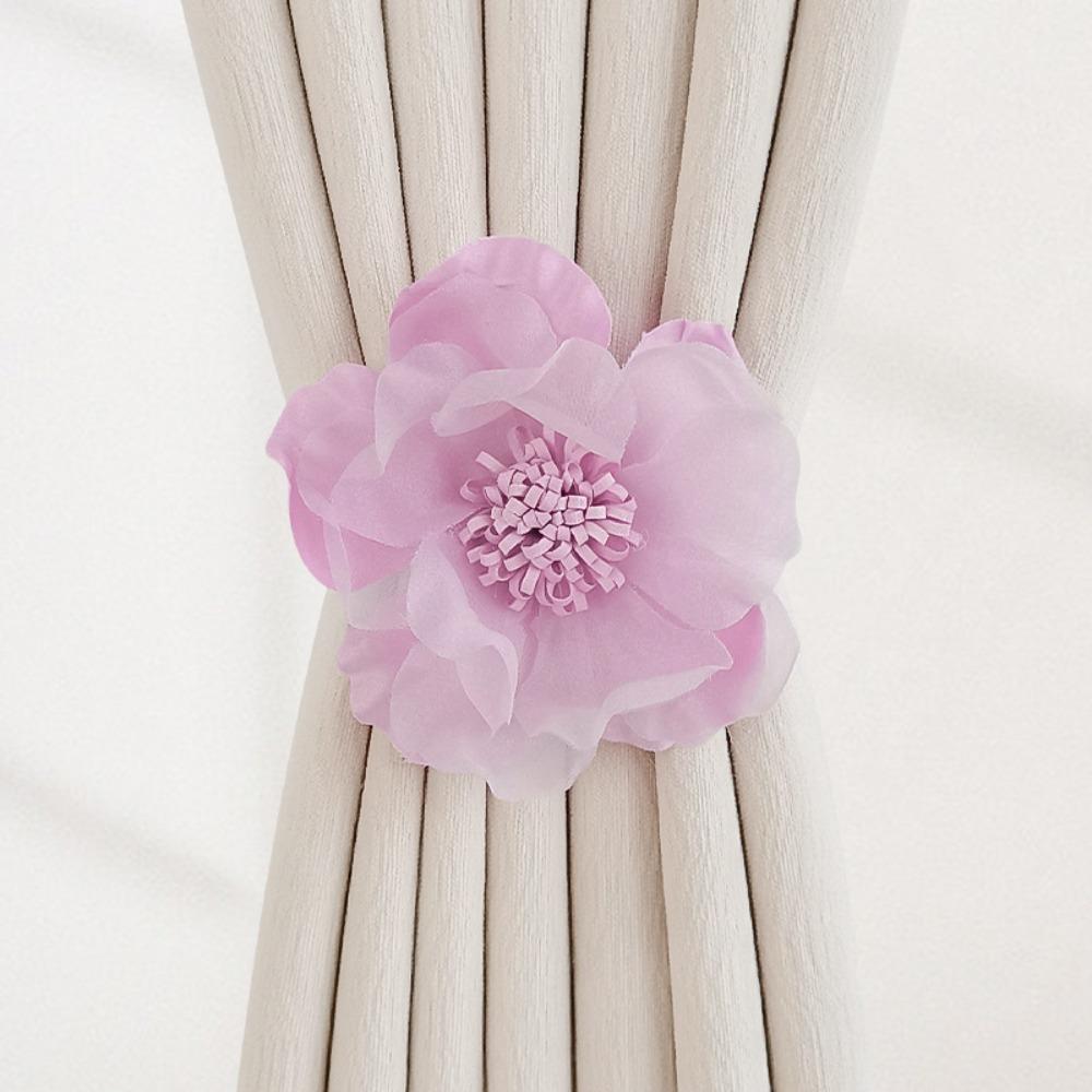 Magnetischer Vorhanggurt, Blumenform, Vorhangfixierer, Clip, Vorhang, Hängeseil, Heimdekoration