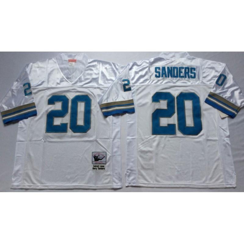 Retro Vintage Lions Tým 20 Americký Fotbalový Dres Vyšívaný Sportovní Oblečení Unisex Bavlněná Směs Limitovaná Edice