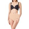 Hohe Taille Baumwollunterwäsche für Damen Nahtlose Bauchformende Slips Atmungsaktives Weiches Gewebe Bequeme Passform Vollständige Abdeckung