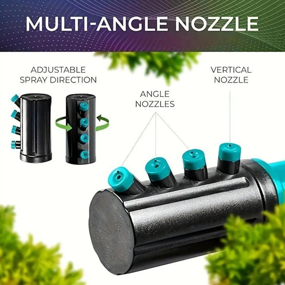 360° Sprinklers Irrigation Garden Lawn Sprinkler Automatic Watering Plants Rotary Gardening Supplies Agricultural Grass Fountain Nozzle