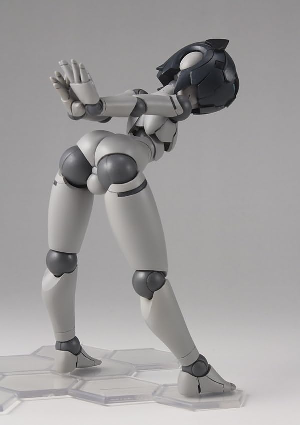 Polynian MMM Shamrock Fresh Updated PVC ABS Painted Movable Figure [Gray Version] Non-scale &