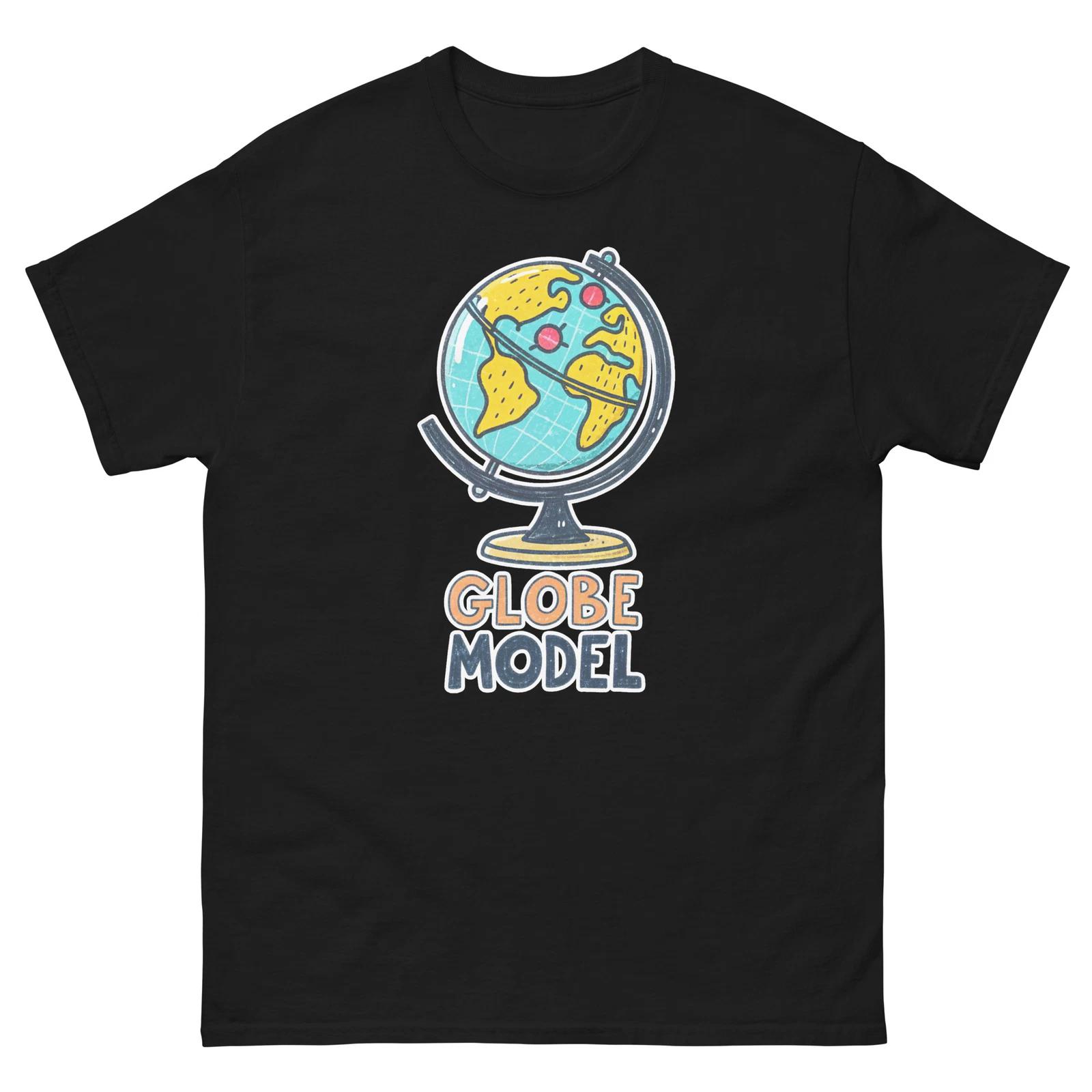

Globe Model School Classroom Object Office Teacher T-Shirt XL