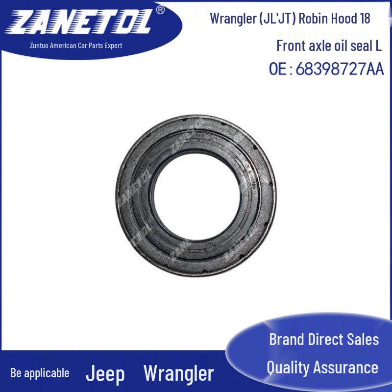 

ZANETOL Front Axle Oil Seal L 68398727 for Wrangler (JL/JT) Rubicon 18