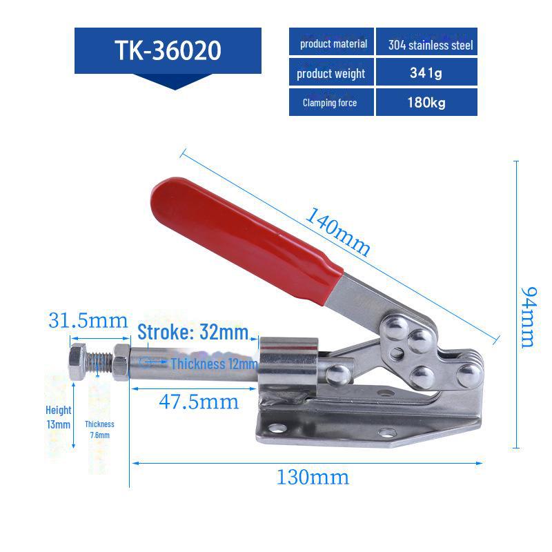 Edelstahl Push-Pull Schnellspannfutter 36020 - Holzbearbeitungswerkzeug