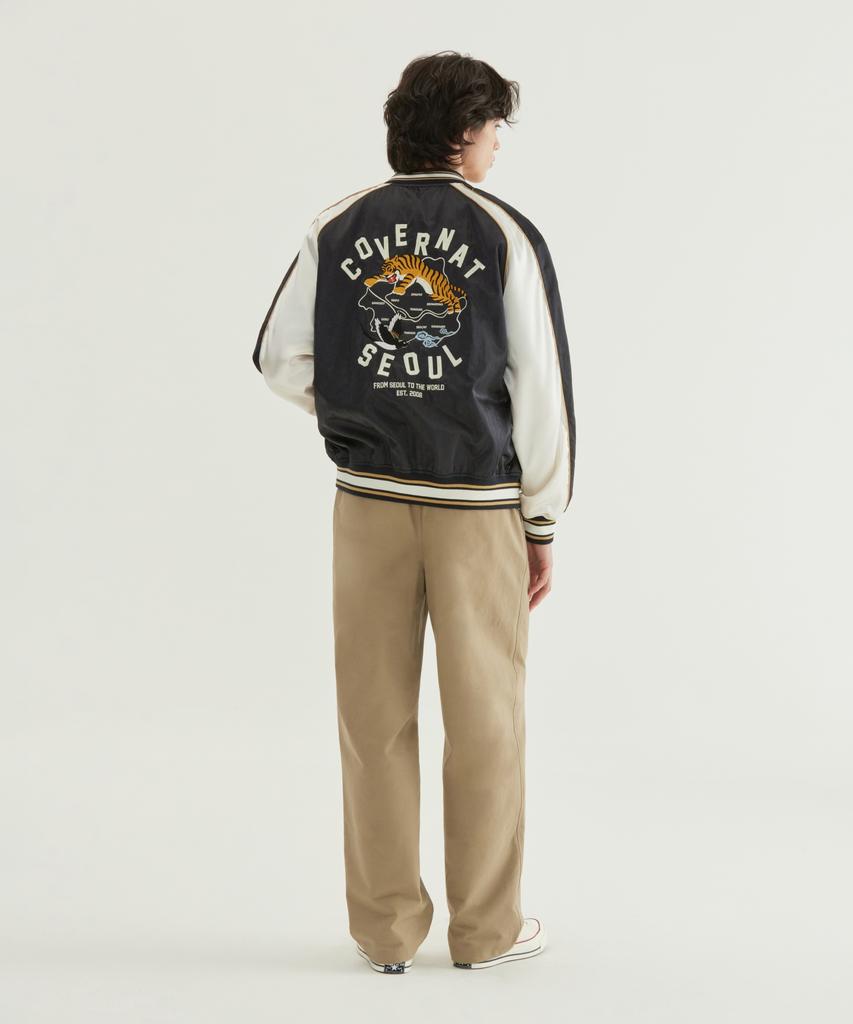 Covernat Souvenir Graphic Sukajan Dark Navy
