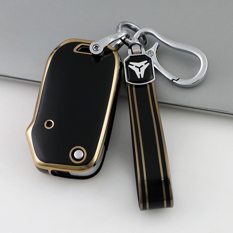 Compatible Kia Key Cover for K3, Sportage, K5, K2, Seltos, KX3, Niro, KX5 - Folding Car Shell Buckle