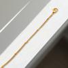 eManco Simple Women's Ball Chain Bracelet Bracelet New Layered Thin Beads Accessories Stainless Steel Jewelry Gifts Wholesale