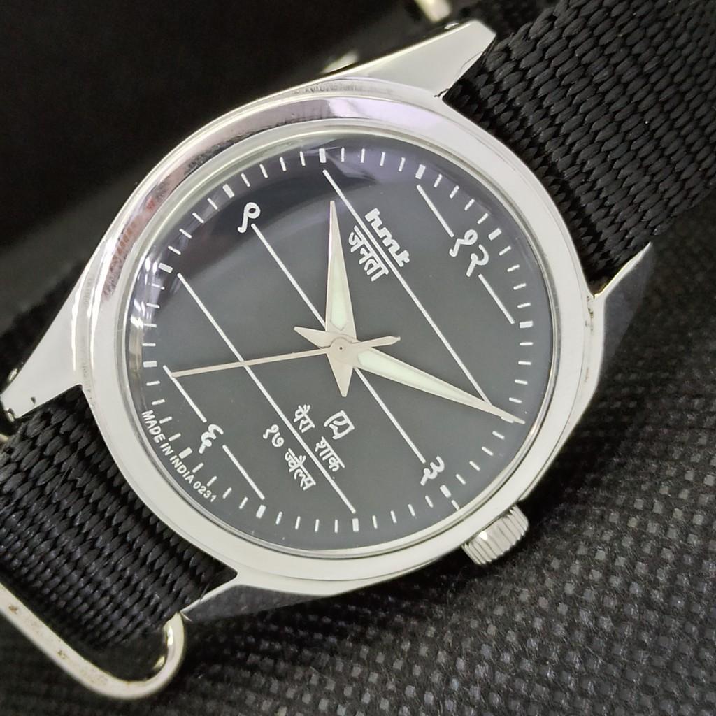 

USED HMT JANATA INDIAN MENS MECHANICAL WATCH a289562-1 Sku549-a289562
