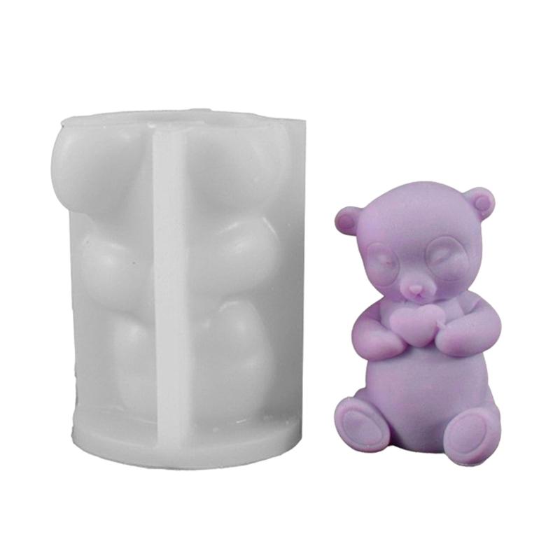 Animal Shaped Candle Mold Gypsum Ornament Mould Home Decoration Molds Handmade Jewelry for Aromatherapys Enthusiasts