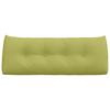 Back Cushion Light Green 120 X 24 X 50 Cm Fabric