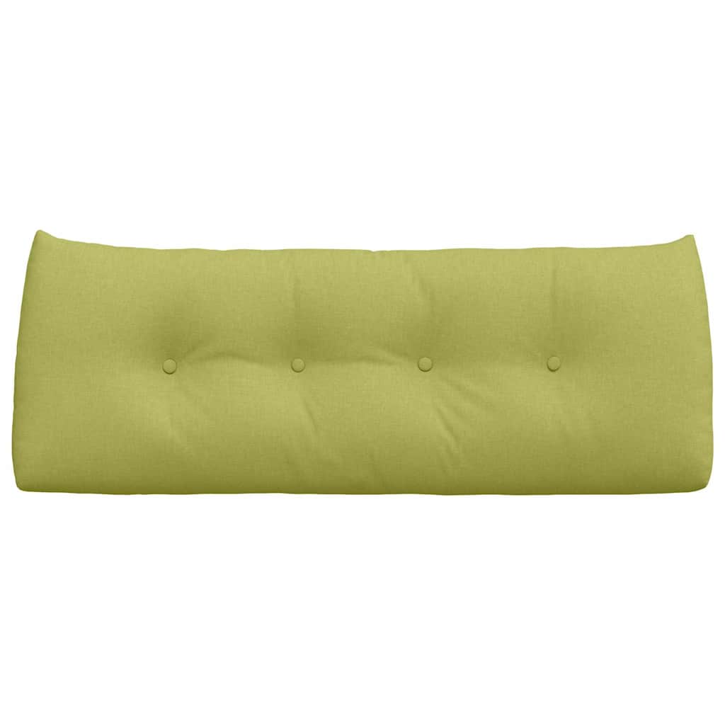 Back Cushion Light Green 120 X 24 X 50 Cm Fabric
